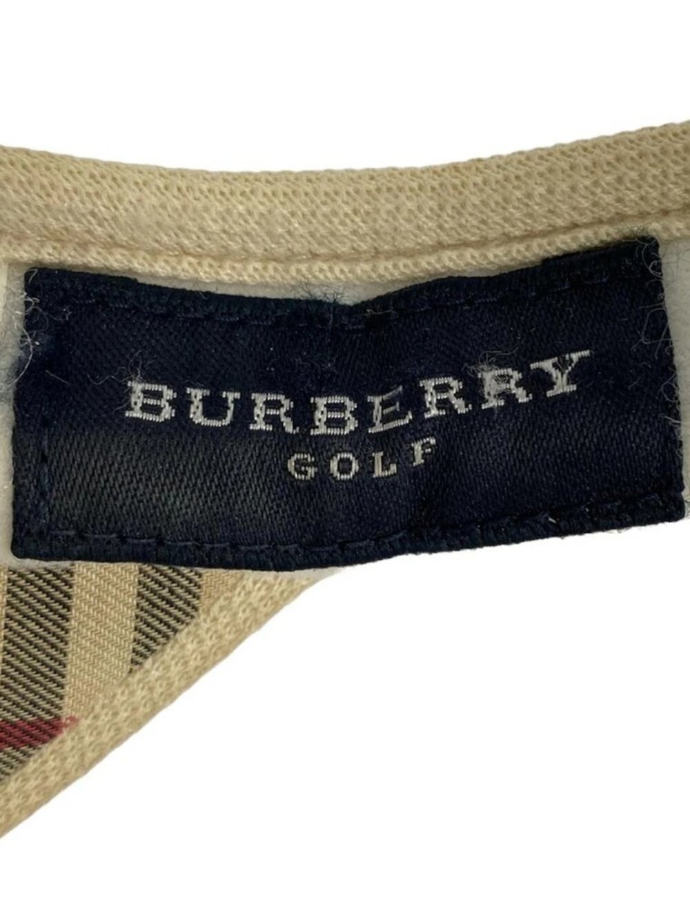 BURBERRYGOLF - Beige Cotton Hat - Picture 5 of 11